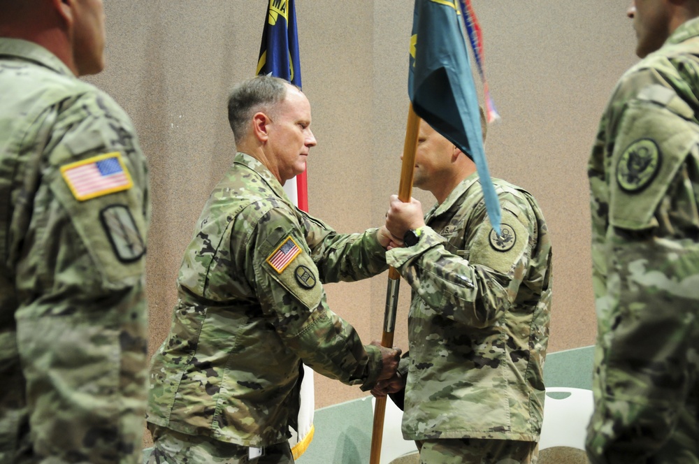 42nd CST Change of Command