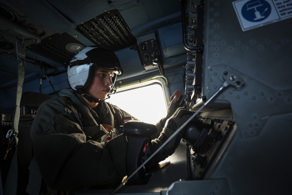 U.S. Navy Seahawks train during Northern Strike 19