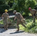 Tornado clean up Harwich, Mass.
