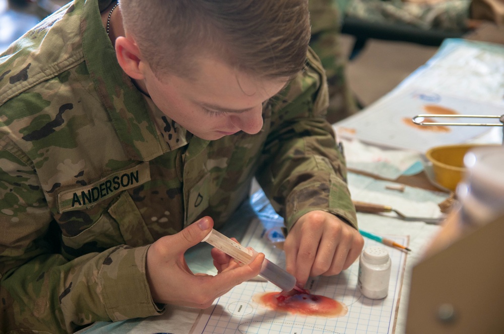 Soldier Creates Moulage