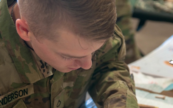 Soldier Creates Moulage