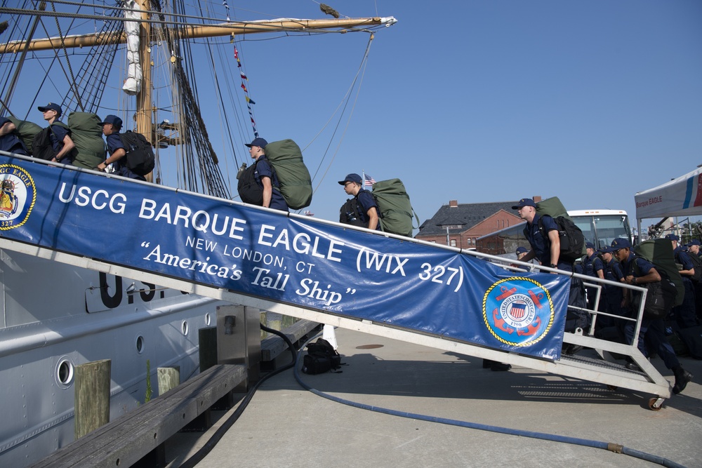 CGC Eagle begins it's Swab Summer