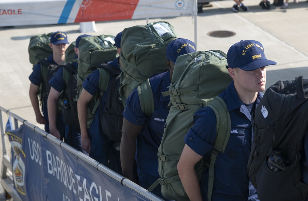 CGC Eagle begins it's Swab Summer