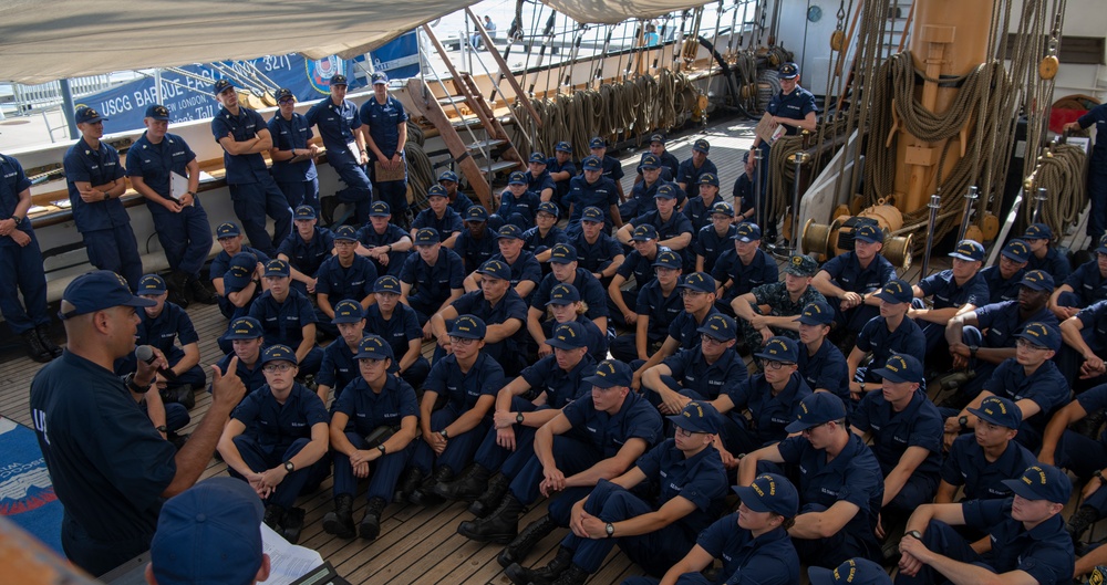 CGC Eagle begins it's Swab Summer