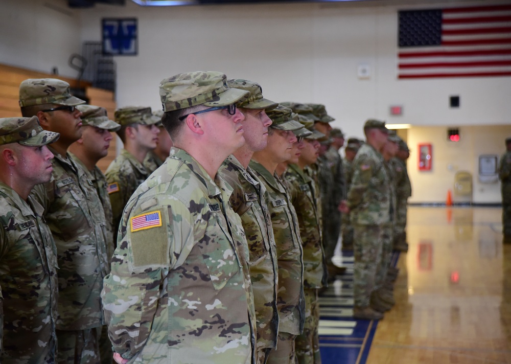 178th holds deployment ceremony at Woodstock High School