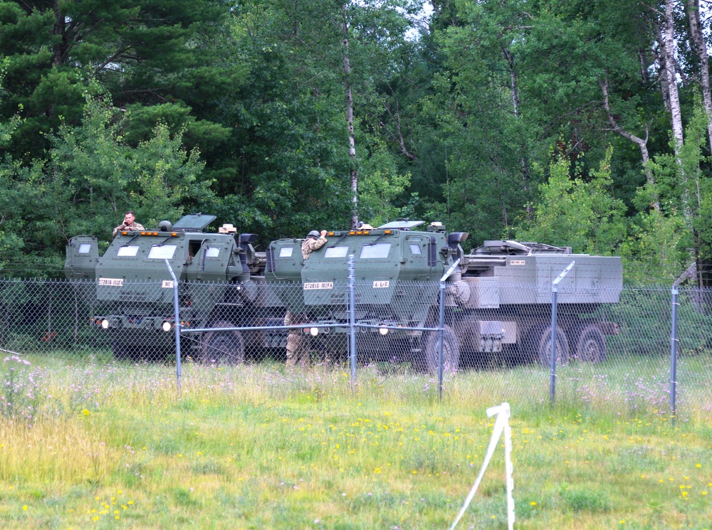 HIMARS LIve Fire at Northern Strike 19