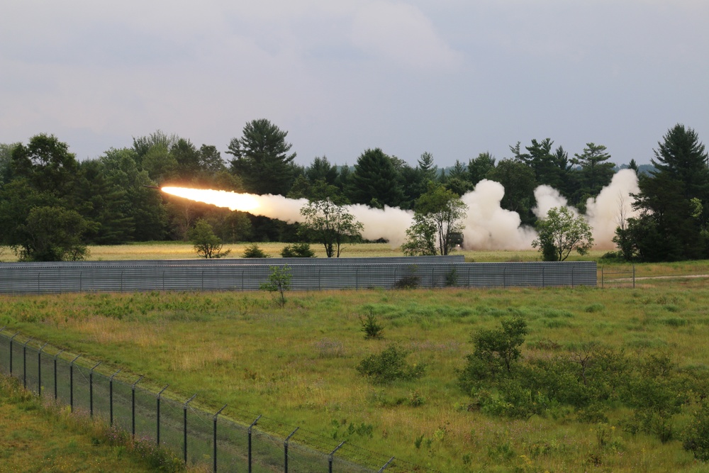 HIMARS Live Fire at Northern Strike 19