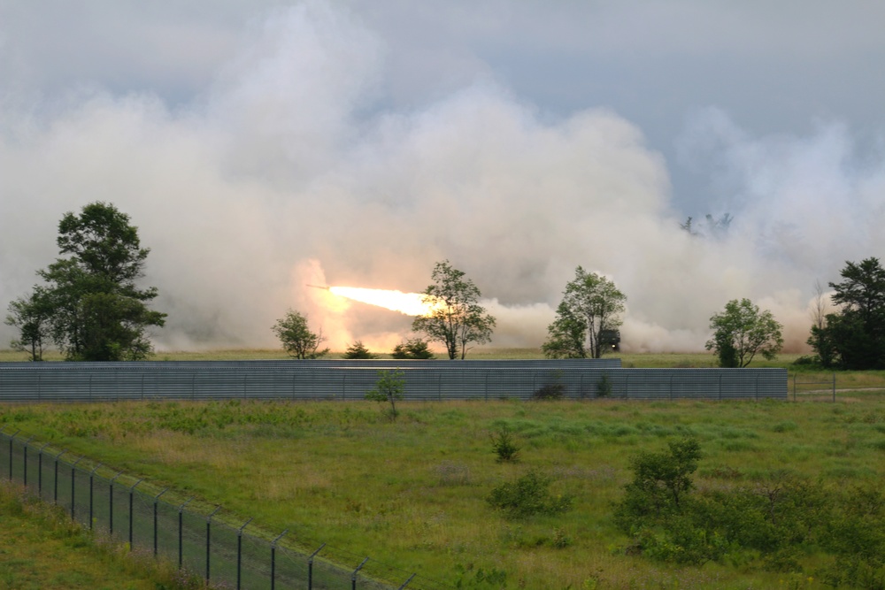 HIMARS Live Fire at Northern Strike 19