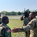 Liberian General visits American forces in Michigan