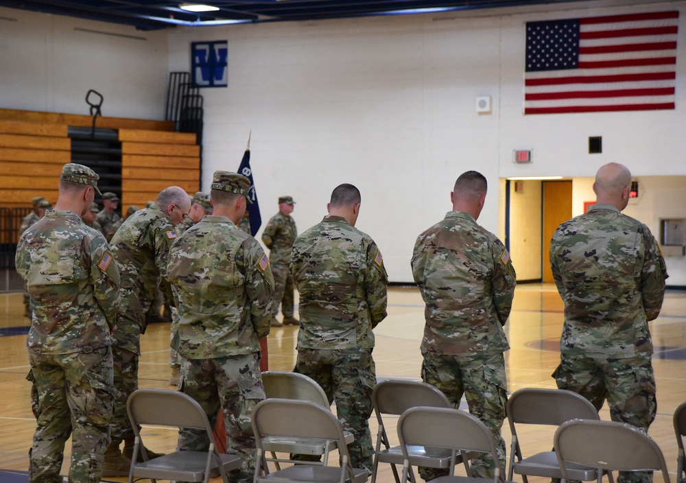 178th holds deployment ceremony at Woodstock High School