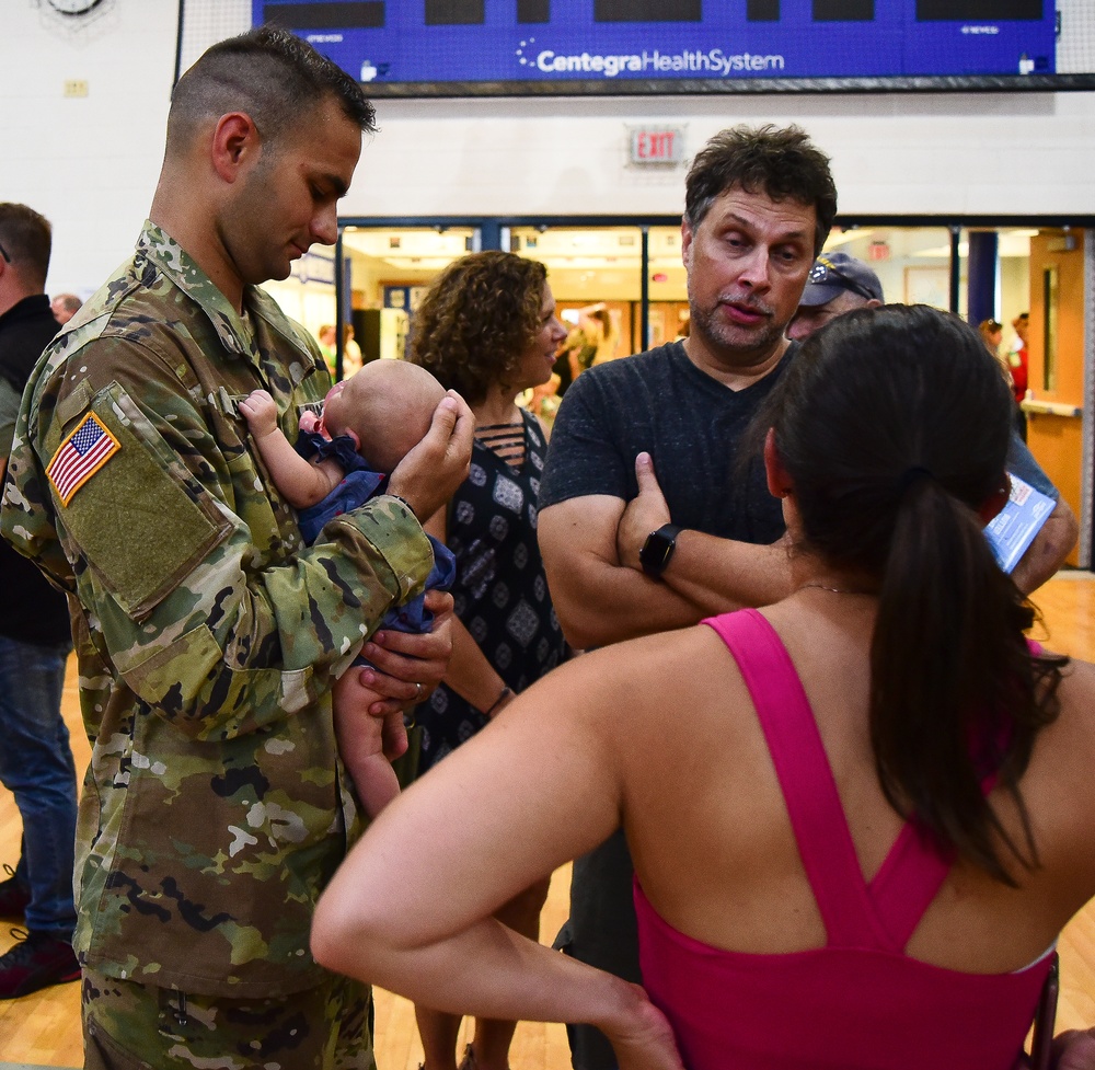 178th holds deployment ceremony at Woodstock High School