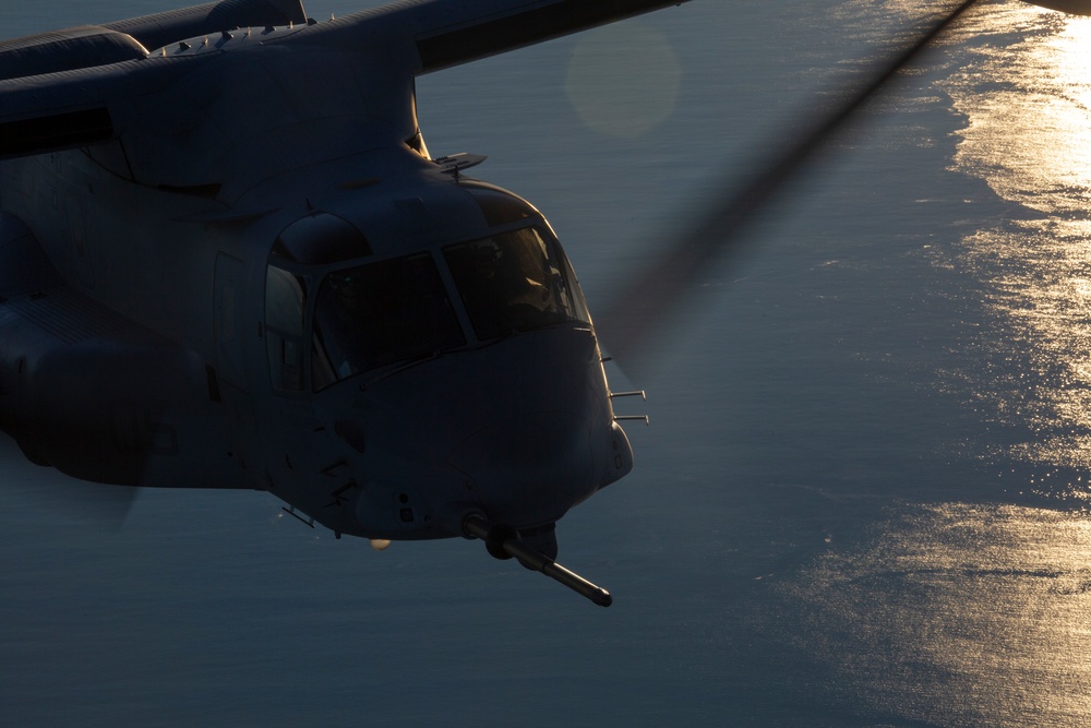 Osprey refueling