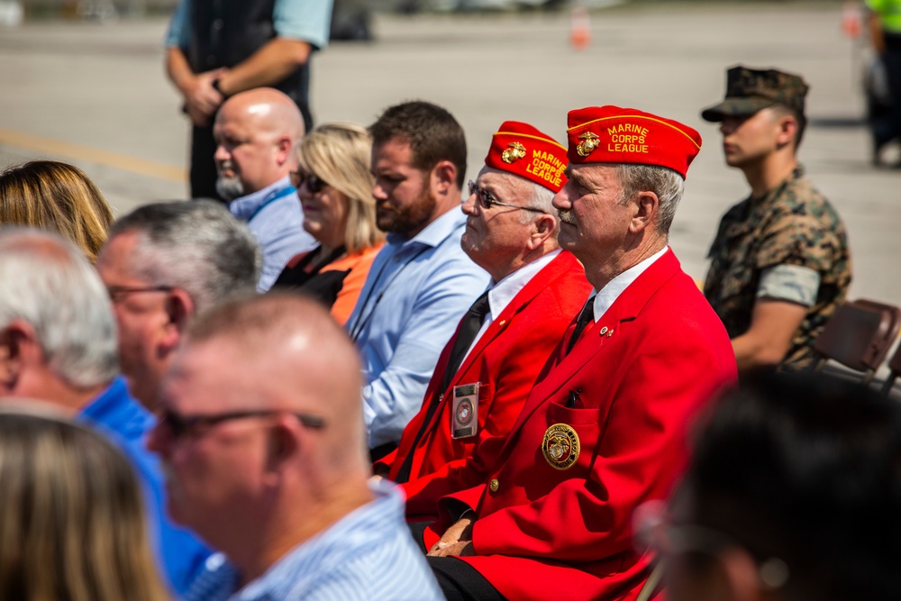 Hershel &quot;Woody&quot; Williams Hangar Dedication Ceremony