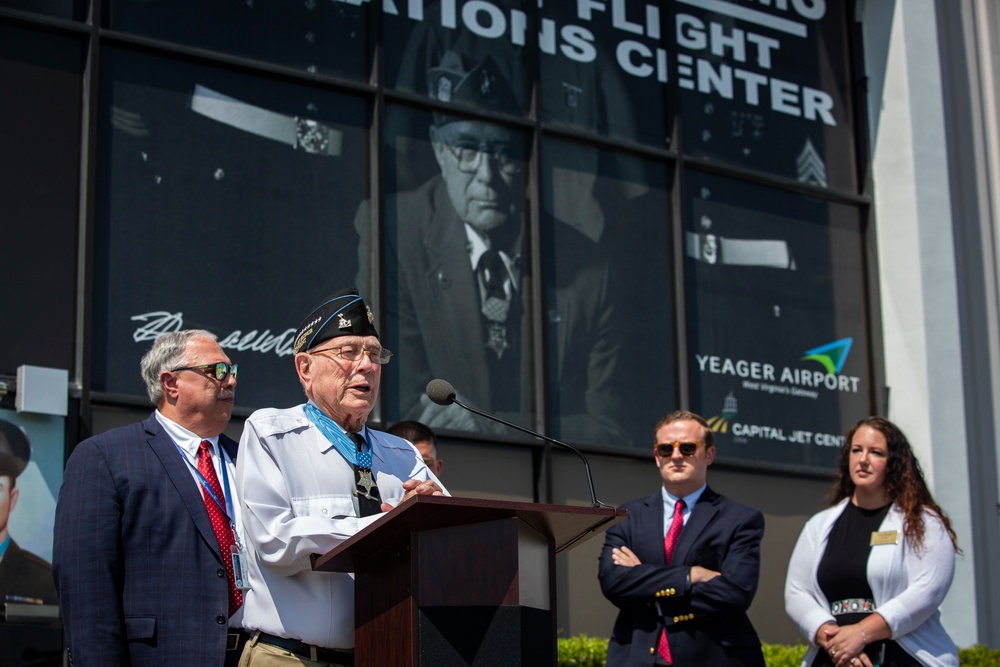 Hershel &quot;Woody&quot; Williams Hangar Dedication Ceremony