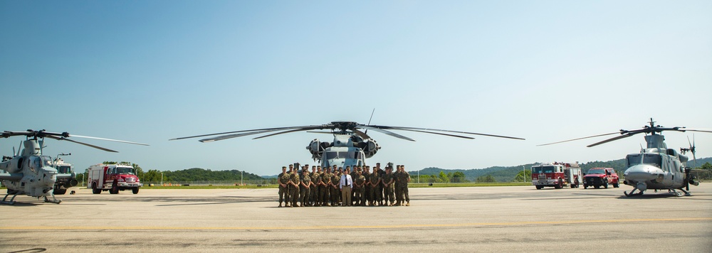Hershel &quot;Woody&quot; Williams Hangar Dedication Ceremony