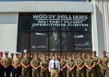 Hershel &quot;Woody&quot; Williams Hangar Dedication Ceremony