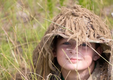 Spartan Soldiers at Mighty Eighth Museum’s Summer Camp