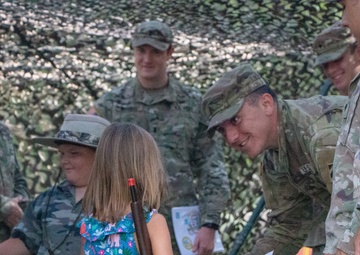 Spartan Soldiers at Mighty Eighth Museum’s Summer Camp