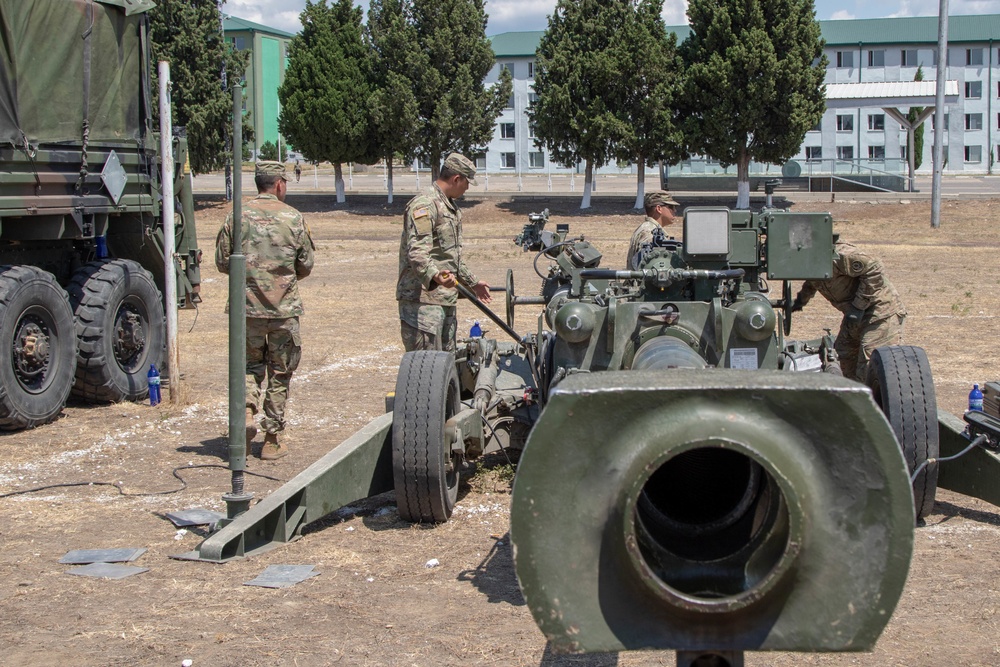 2d Cavalry Regiment prepare equipment for training during Agile Spirit 19