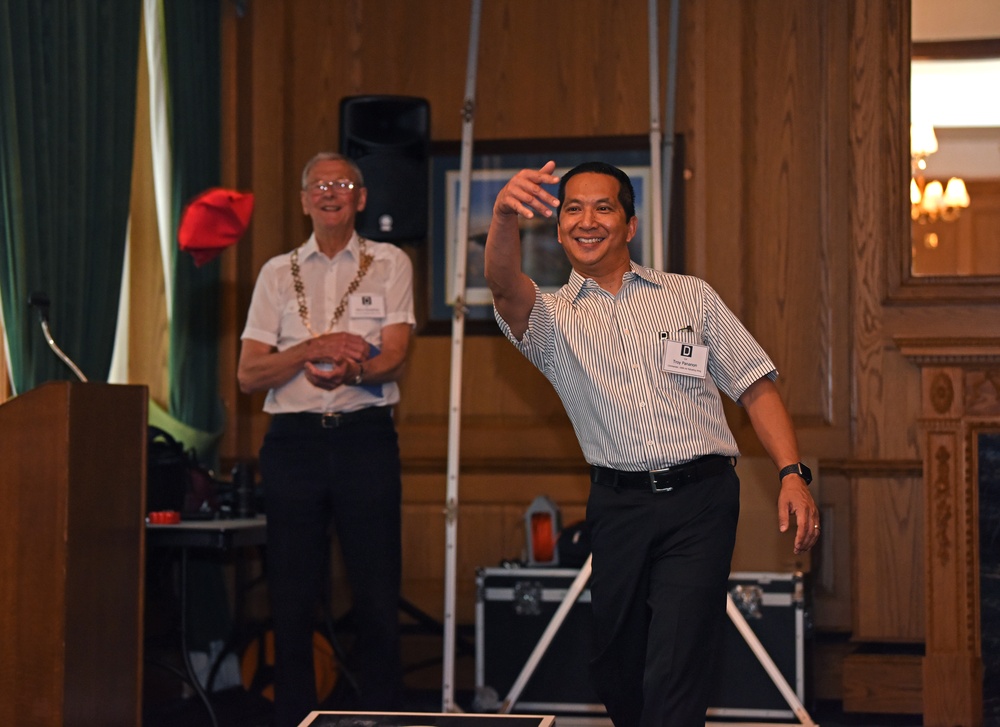 RAF Mildenhall hosts New Mayors' Barbecue