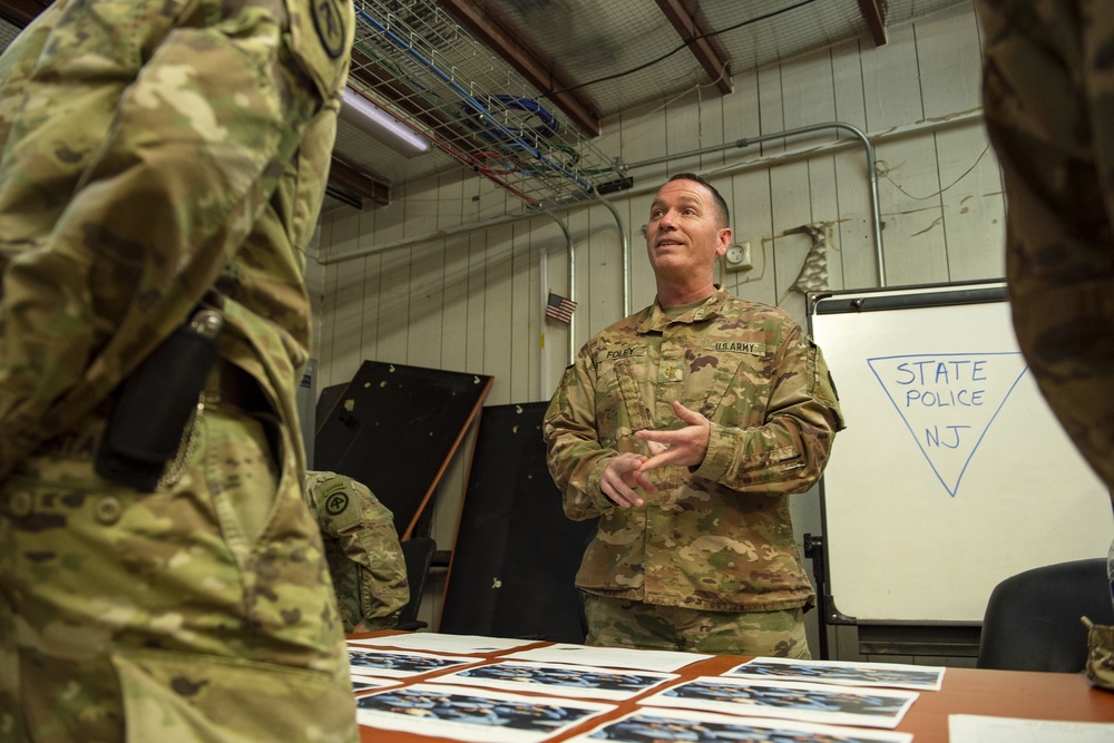 Task Force Warrior Soldiers take part in Career Day