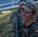 Cpl. Andres Nanez completes the ruck march for the European Best Sniper Competition, Grafenwoehr, Germany, July 25, 2019.