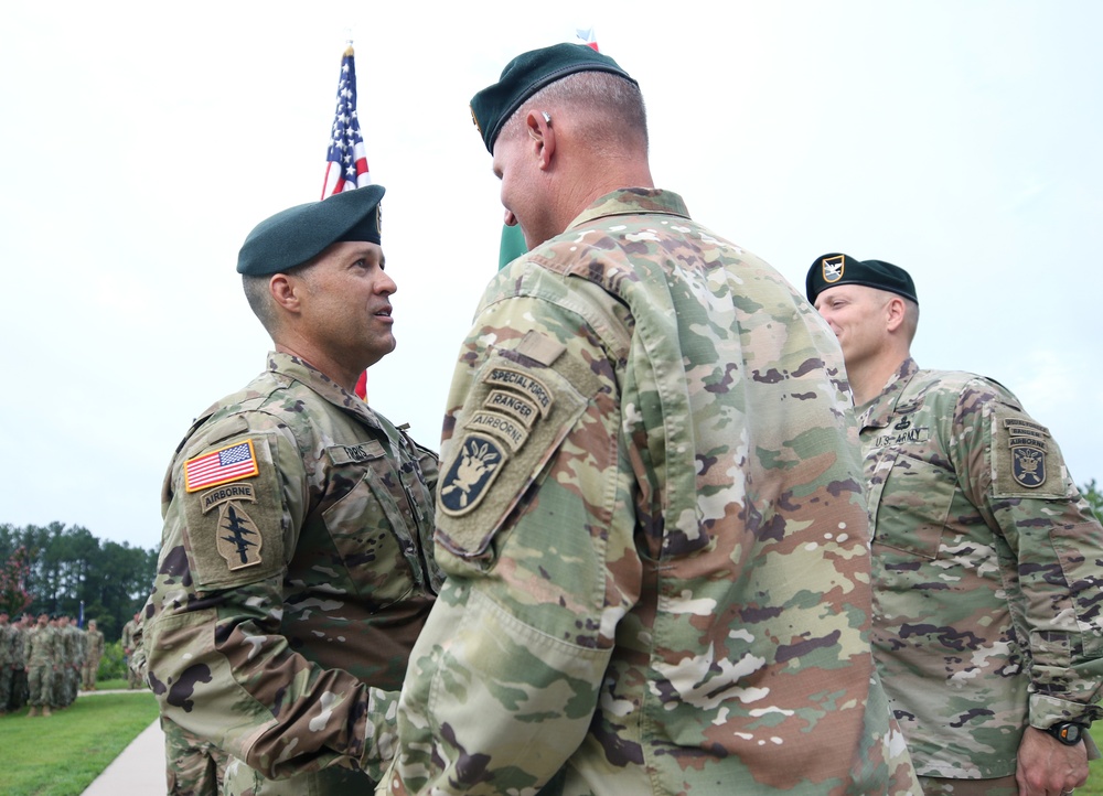 1st Special Warfare Training Group Welcomes New Commander