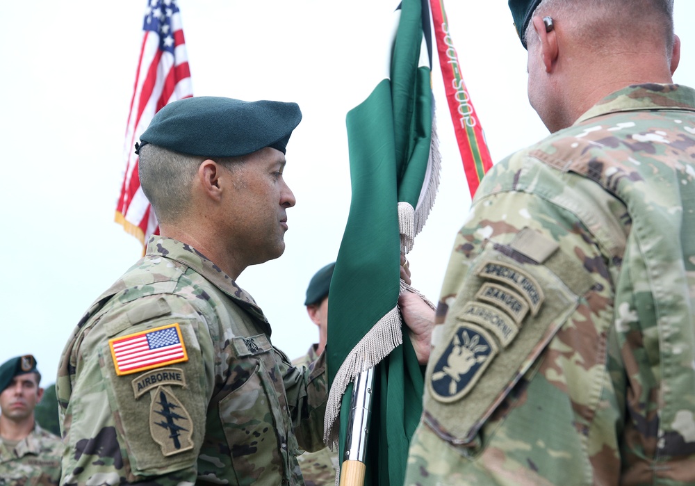 1st Special Warfare Training Group Welcomes New Commander