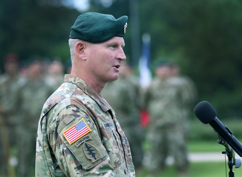 1st Special Warfare Training Group Welcomes New Commander