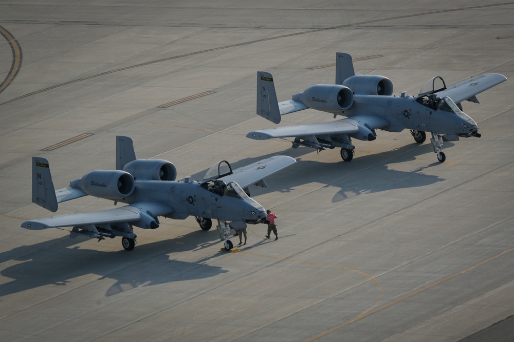 122nd Fighter Wing A-10 aircraft take part in Northern Strike 19