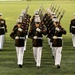 Silent Drill Platoon performs during MLL All Star Game