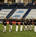Silent Drill Platoon performs during MLL All Star Game