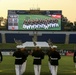 Silent Drill Platoon performs during MLL All Star Game