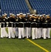 Silent Drill Platoon performs during MLL All Star Game
