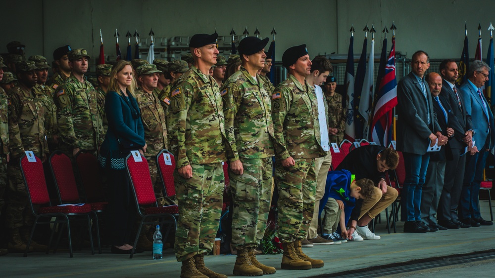 601st Change of Command 2019