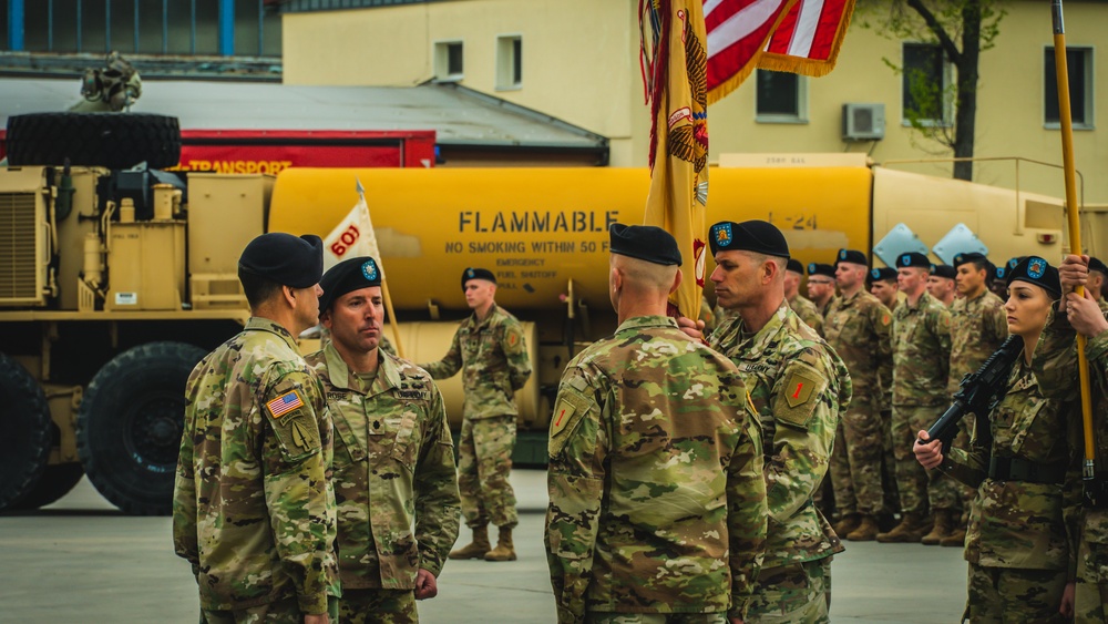 601st Change of Command 2019