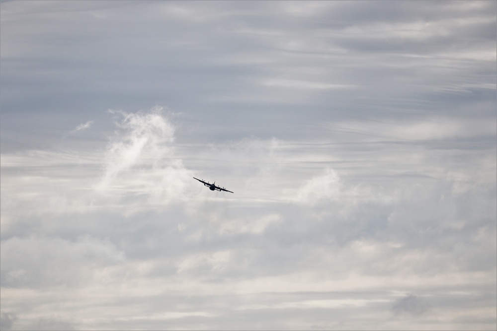 C-130 Hercules operations for exercise Patriot North 2019
