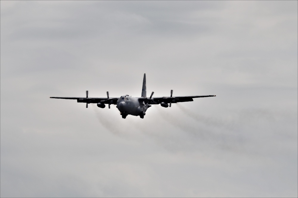 C-130 Hercules operations for exercise Patriot North 2019