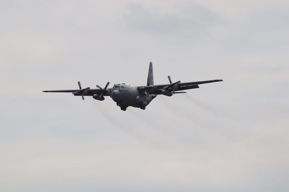 C-130 Hercules operations for exercise Patriot North 2019