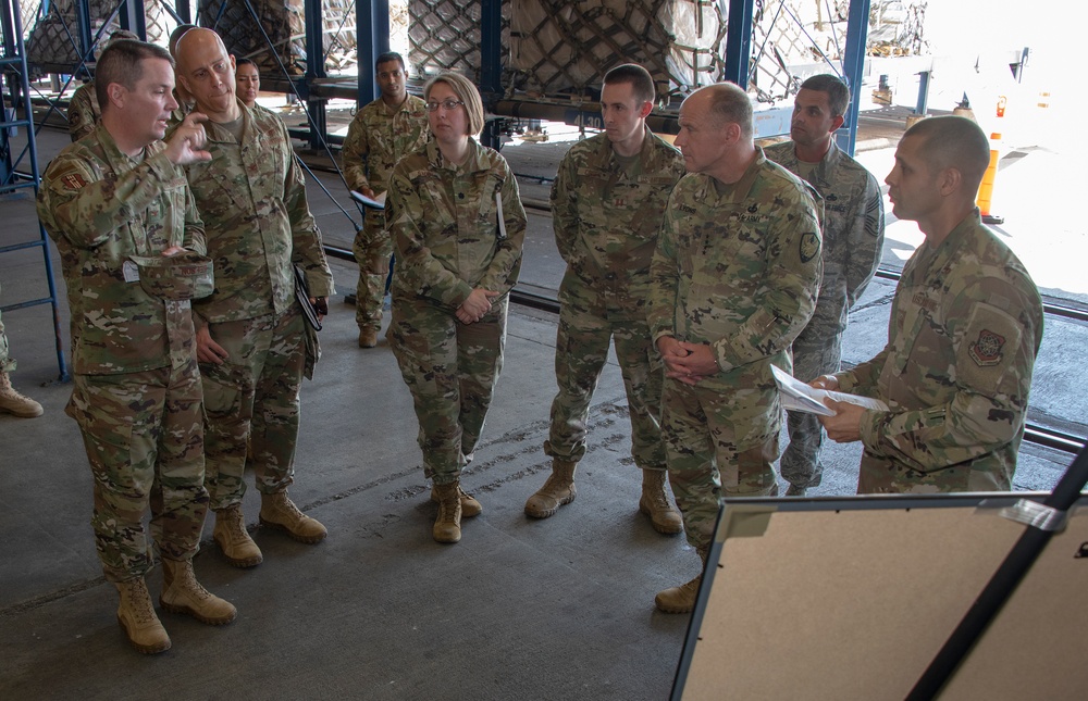 TRANSCOM Gen. Lyons visits Travis AFB