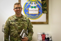Nebraska Army National Guard Chaplain Capt. Tyler Wilterding