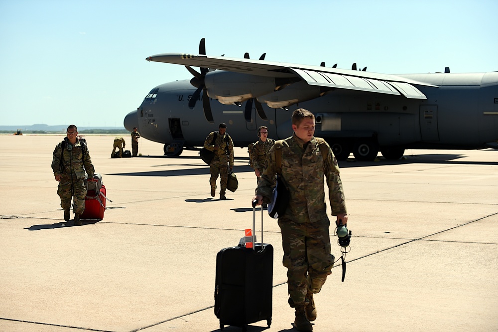 317 Airlift Wing Airmen Return from Deployment