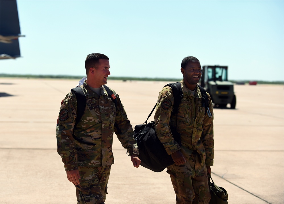 317 Airlift Wing Airmen Return from Deployment