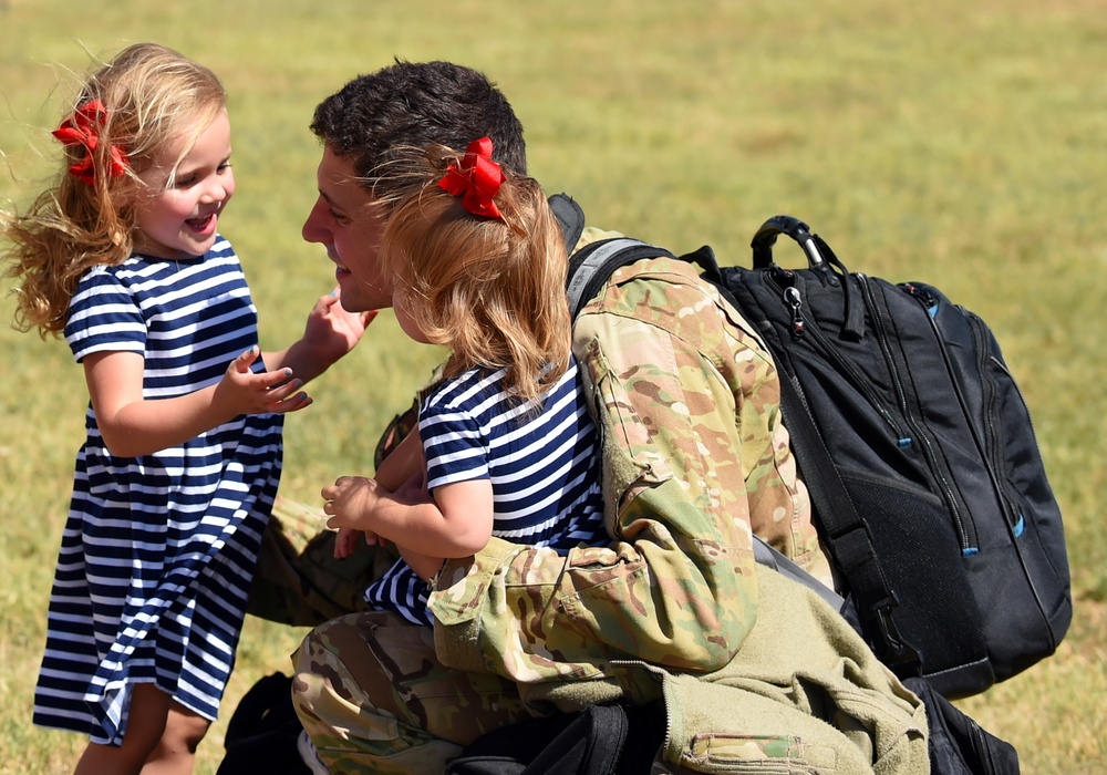 317 Airlift Wing Airmen Return from Deployment