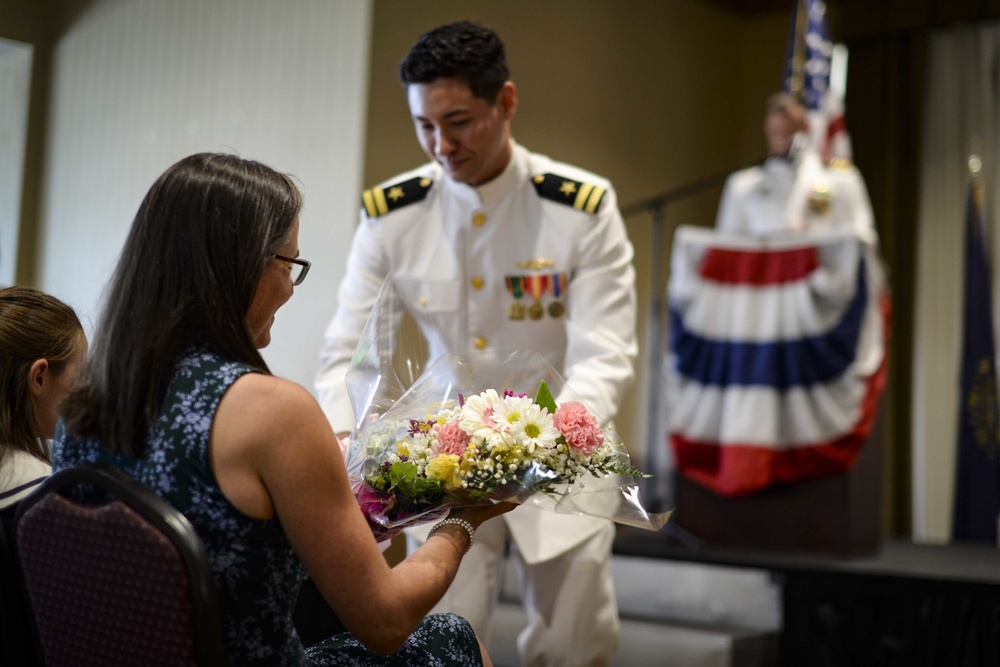 USS Wyoming (SSBN 742) Holds Change of Command Ceremony