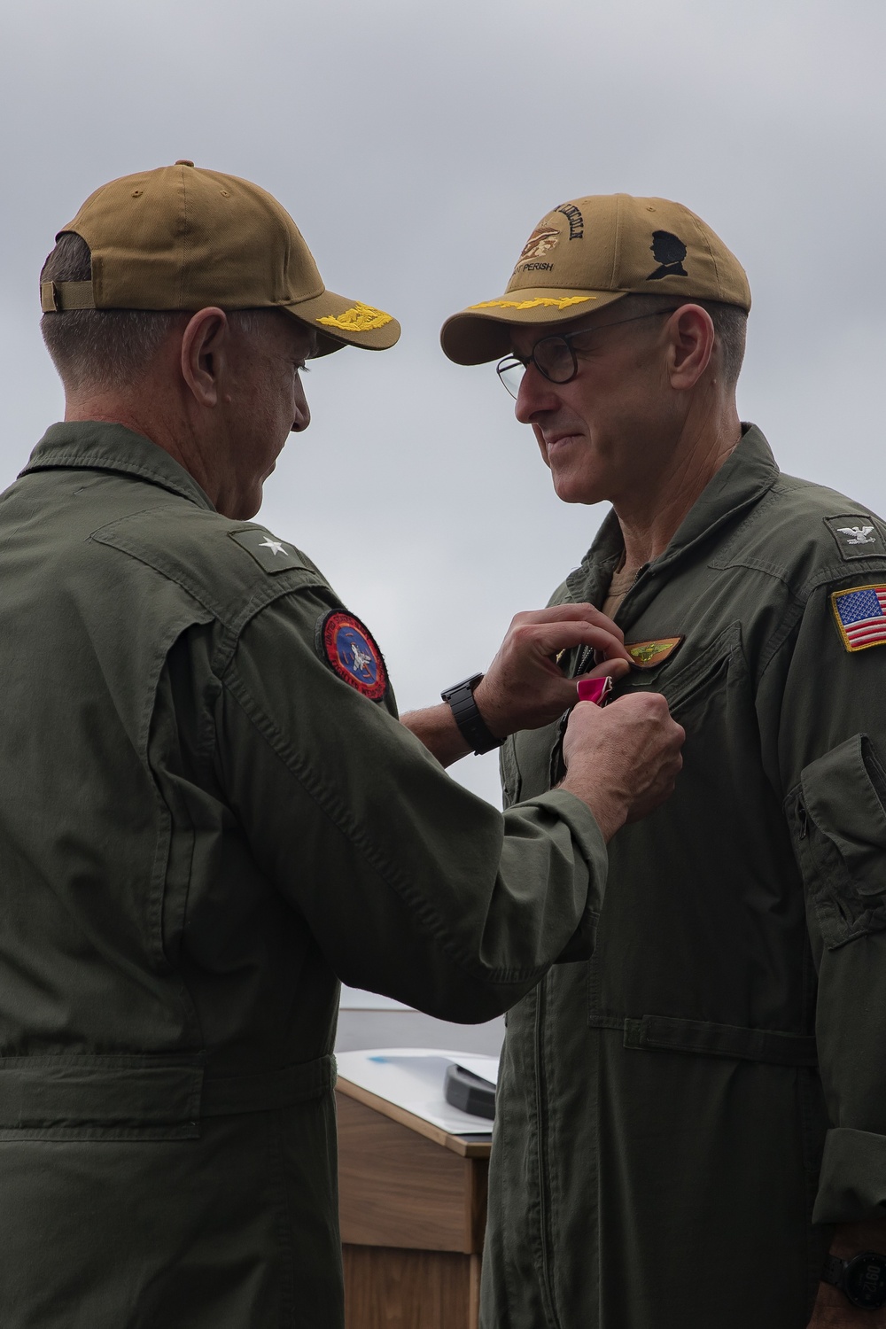 USS Abraham Lincoln Change of Command