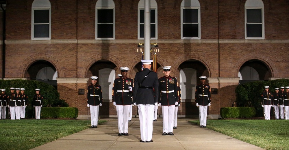 Staff Noncommissioned Officers Friday Evening Parade