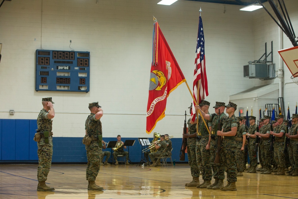 CLB 8 Change of Command