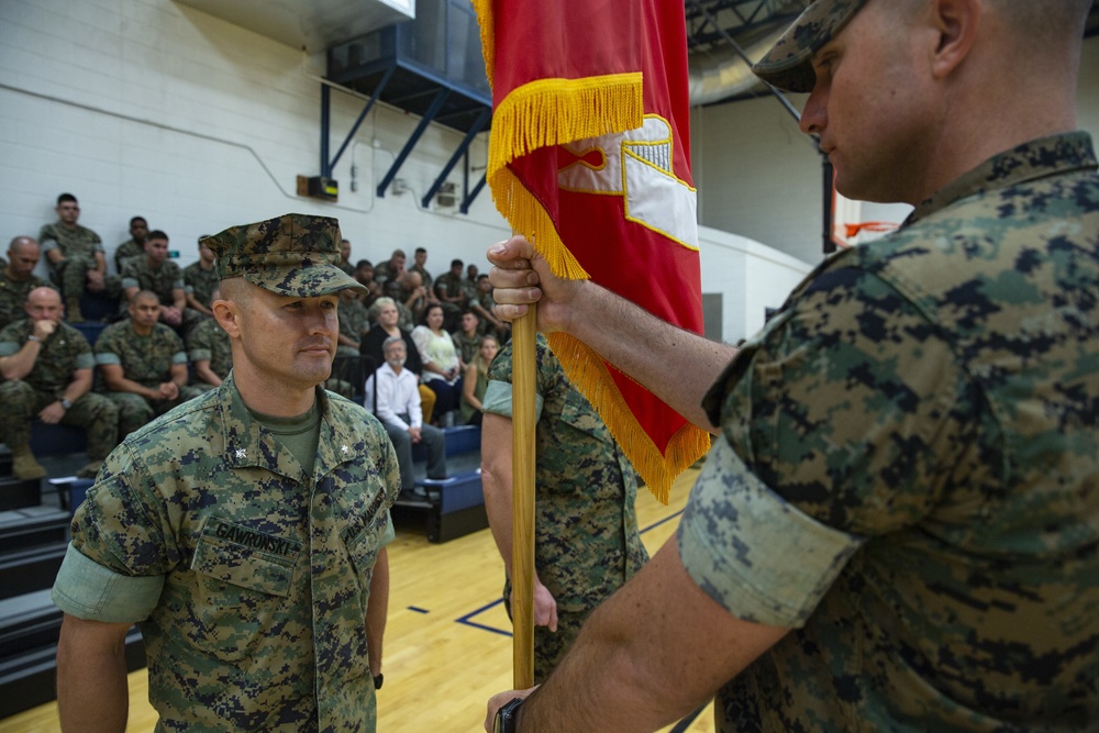 CLB 8 Change of Command