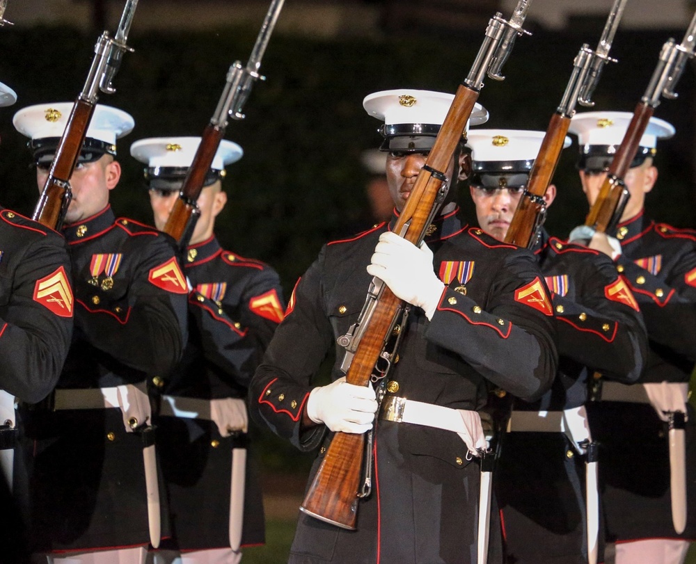 Staff Noncommisioned Officer Friday Evening Parade